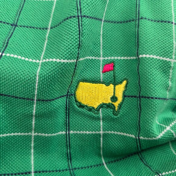 Masters Collection 60s Two-Ply Mercerized Green Mens  Golfing Polo Size XL - Picture 14 of 16